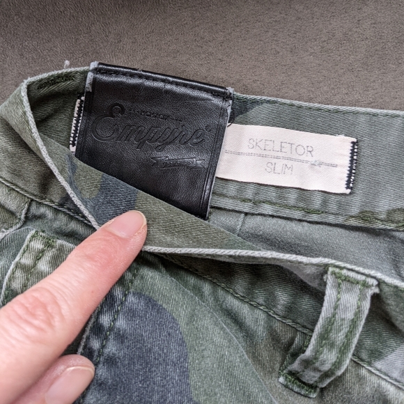 Camouflage Straight Legged Pants - Picture 6 of 7